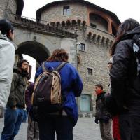 Tourists in Castelnuovo di Garfagnana